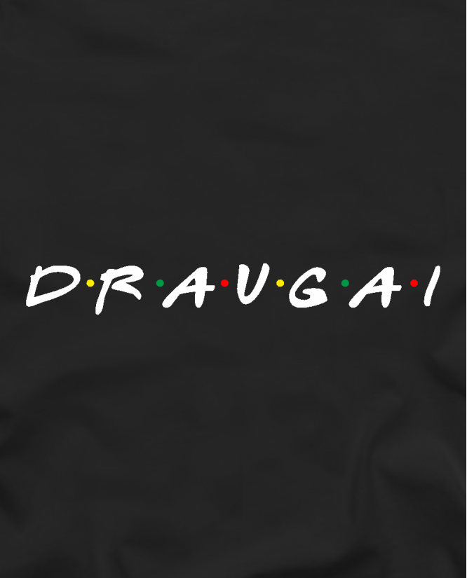 Marškinėliai Draugai