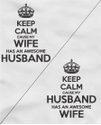 Keep calm wife / husband Keep calm wife / husband