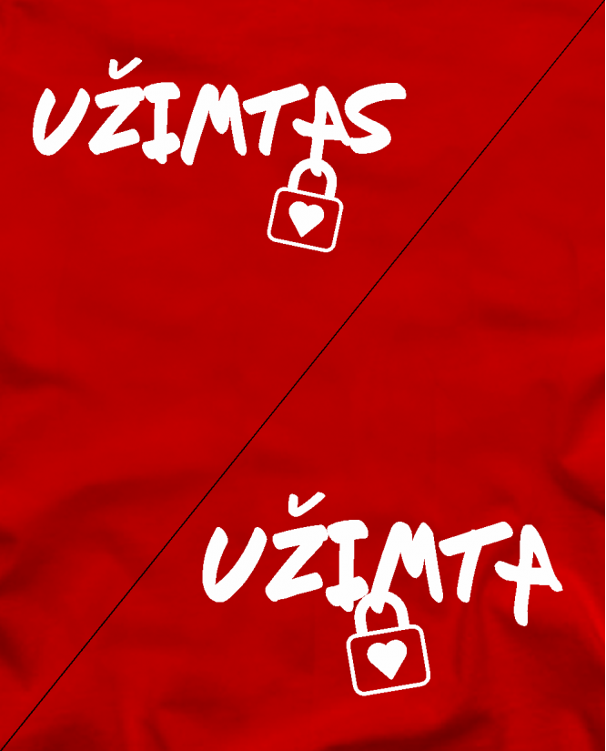 Užimtas / Užimta