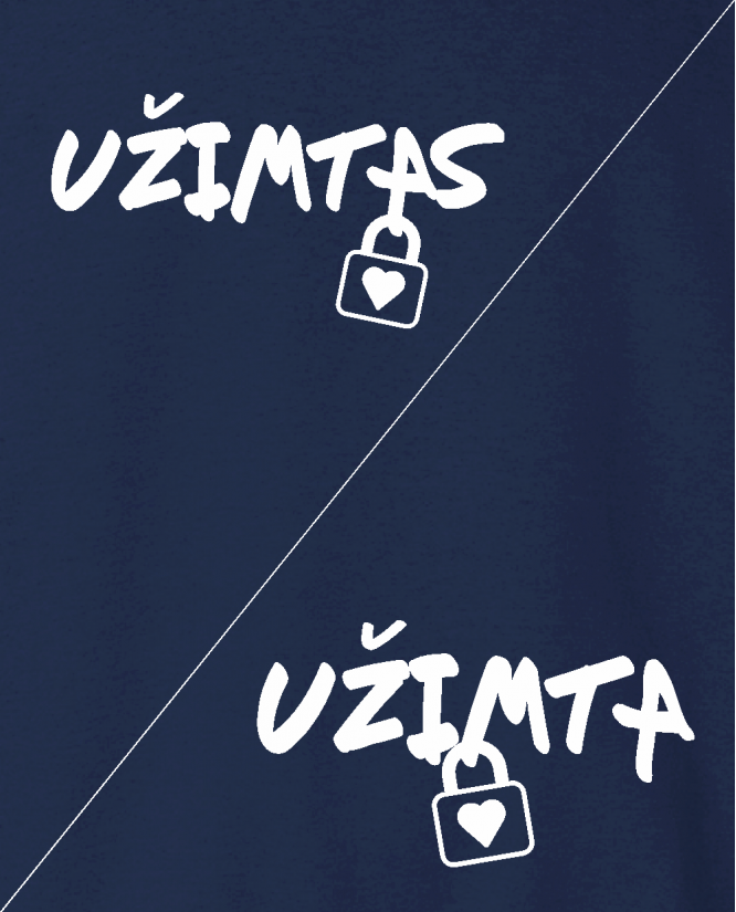 Užimtas / Užimta