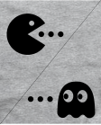 Marškinėliai Poroms Pac Man Marškinėliai Poroms Pac Man