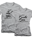Marškinėliai Poroms Lucky fisherman Greates cach Marškinėliai Poroms Lucky fisherman Greates cach