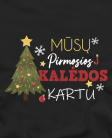 Marškinėliai poroms Mūsų pirmos Kalėdos kartu Marškinėliai poroms Mūsų pirmos Kalėdos kartu