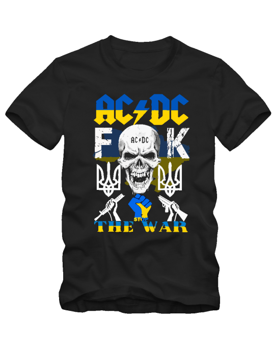 Marškinėliai AC/ DC UA Marškinėliai AC/ DC UA