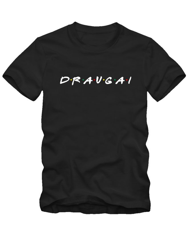 Marškinėliai Draugai Marškinėliai Draugai