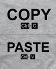 copy / paste copy / paste